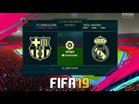 FC Barcelona VS Real Madrid El Clasico [ FIFA 19 Ps4, Ps3, Xbox ]