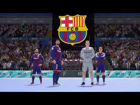 FIFA 2020 Volta Barcelona vs Real Madrid PS4