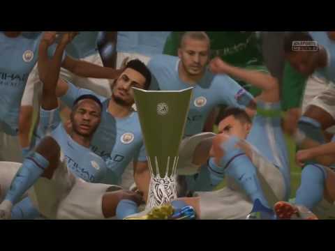 FIFA 19 FULL EUROPE LEAGUE MATCH GAMEPLAY — MANCHESTER CITY Vs MANCHESTER UNITED
